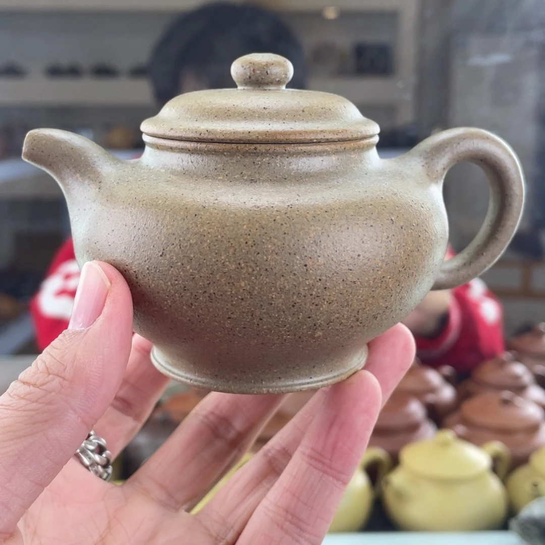 紫砂茶壶180cc青降坡茶壶