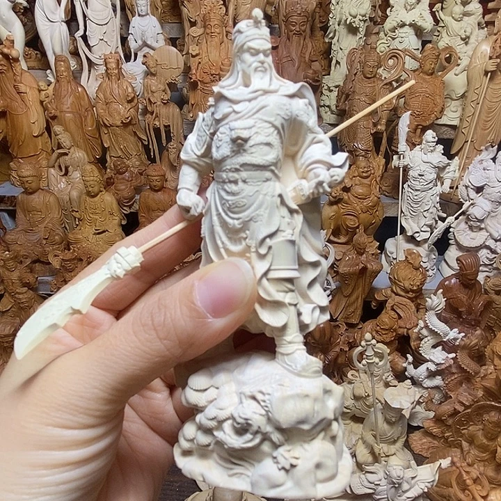 柏木（崖柏）关公 微瑕