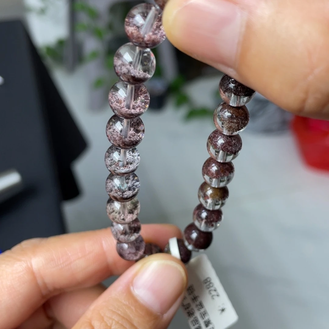 未镶嵌手链水晶紫幽灵