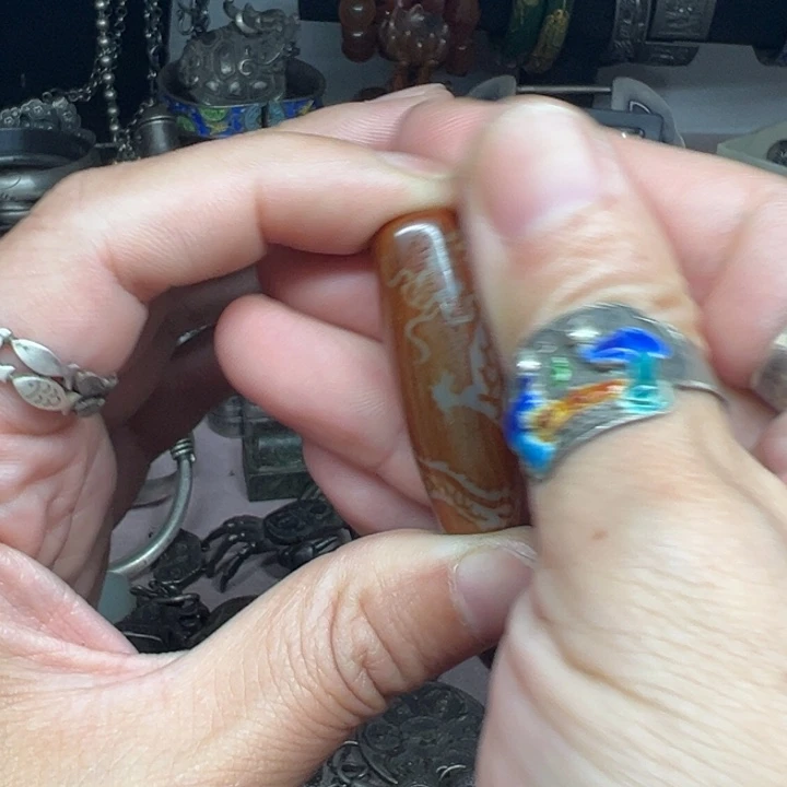 珐琅足银大*偏远地区不包邮的