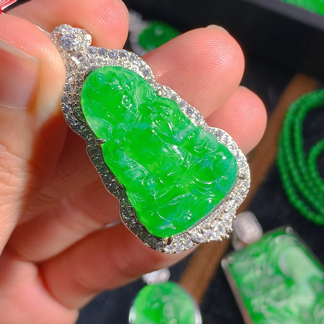 翡翠吊坠(不含链)未镶嵌