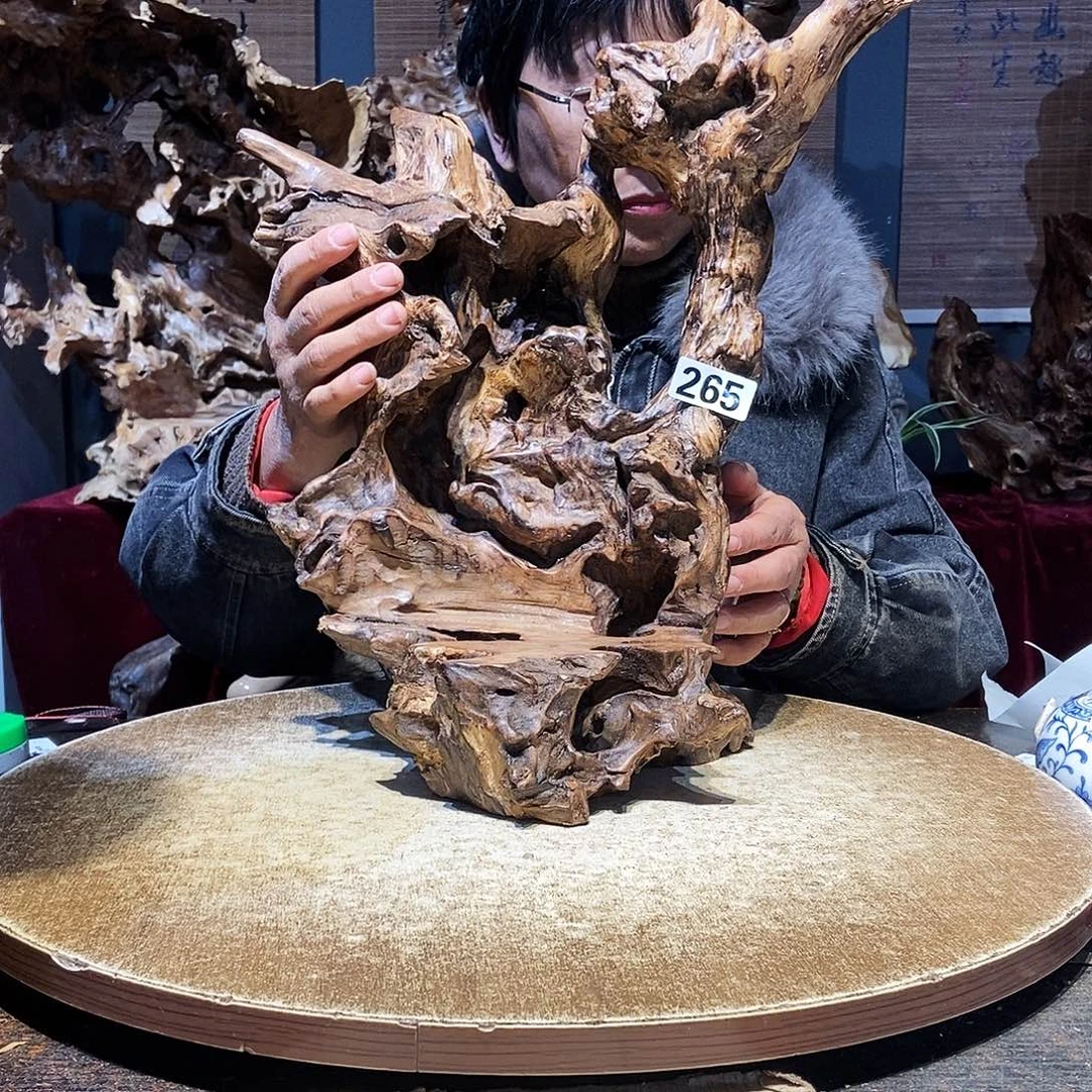 人***）265。株木随行根艺