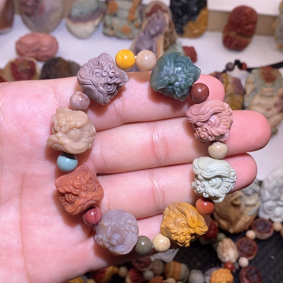 石英质玉（阿拉善玉）未镶嵌手串