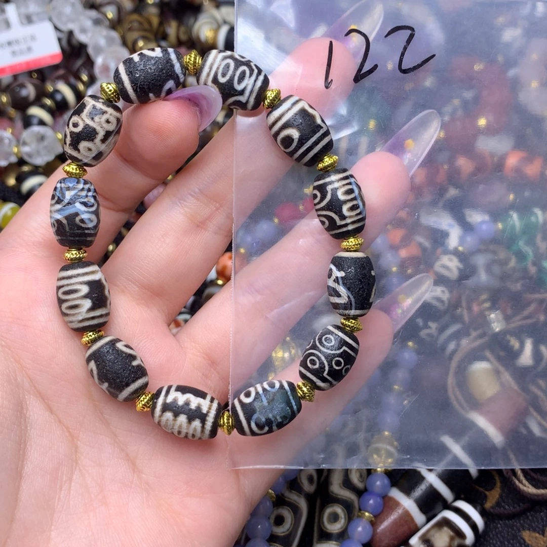 玛瑙/玉髓未镶嵌发一条