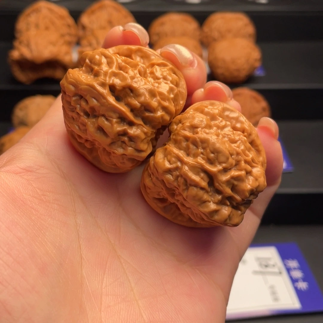 文玩核桃把件39蛤蟆头