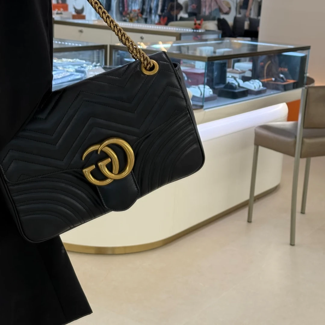95新 GUCCI/古驰 古驰马蒙973074大号