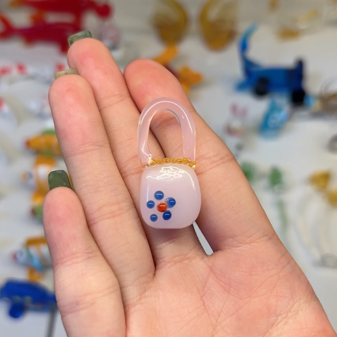 【闪购商品】琉璃手工艺品小书包