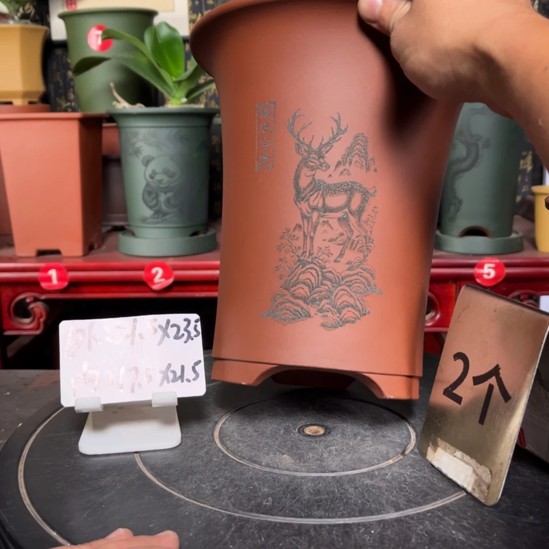 花盆紫砂紫砂花盆