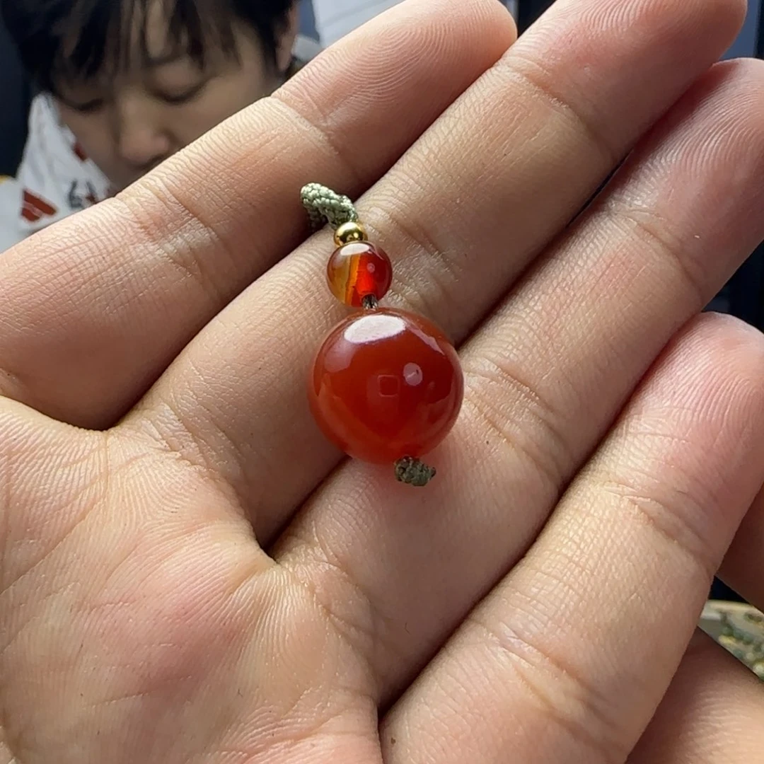 玛瑙/玉髓颈饰未镶嵌卡14拍一发一