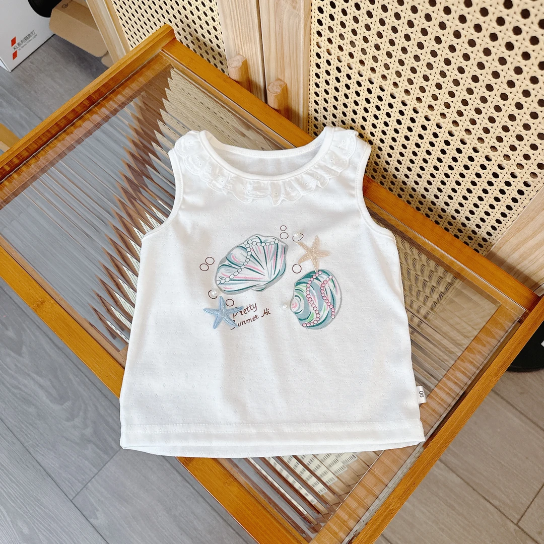 SHE IS RAINBOW奇幻海洋女童上衣*背心上衣C-M066