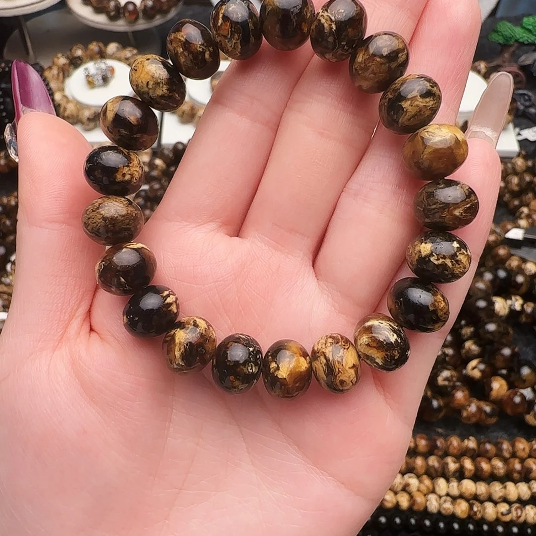 1***1琥珀未镶嵌手链抚顺琥珀