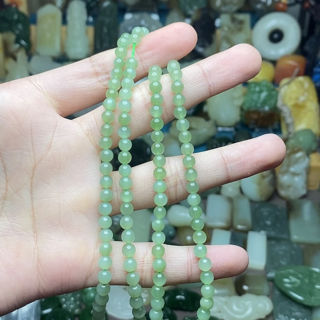 和田玉未镶嵌项链