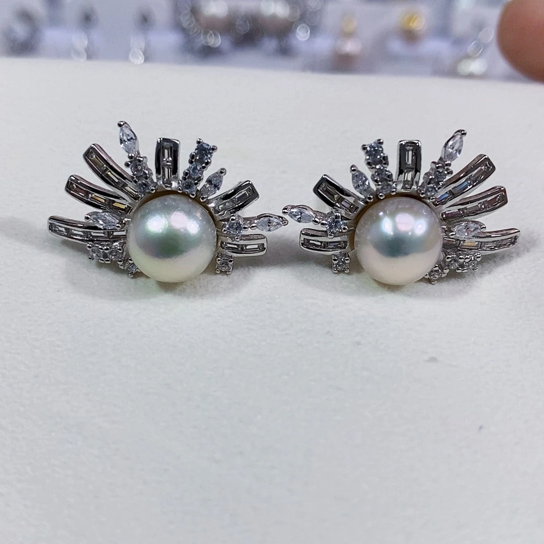 银S925镶嵌淡水珍珠福利价