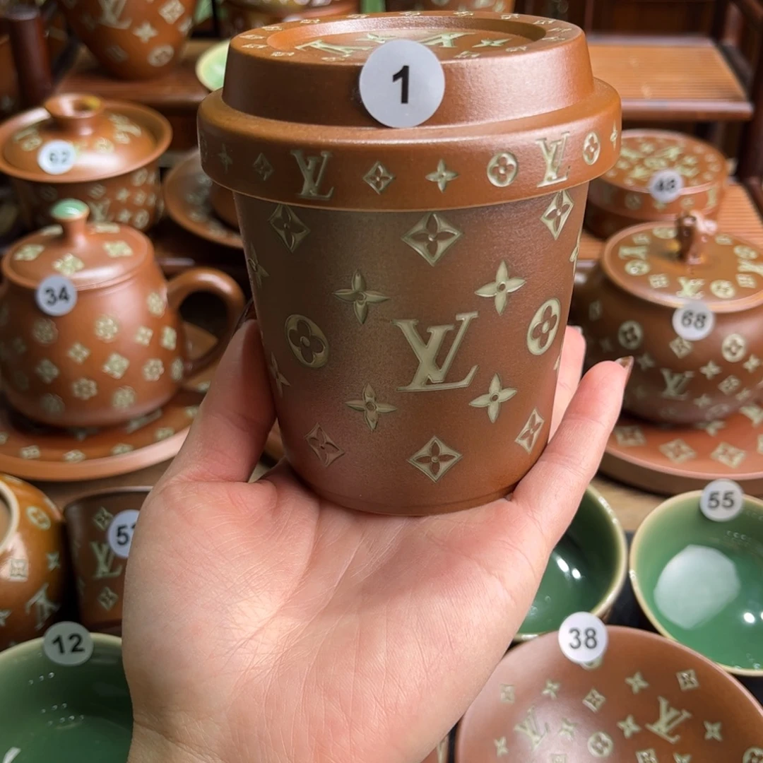 C***r草木灰老花咖啡杯