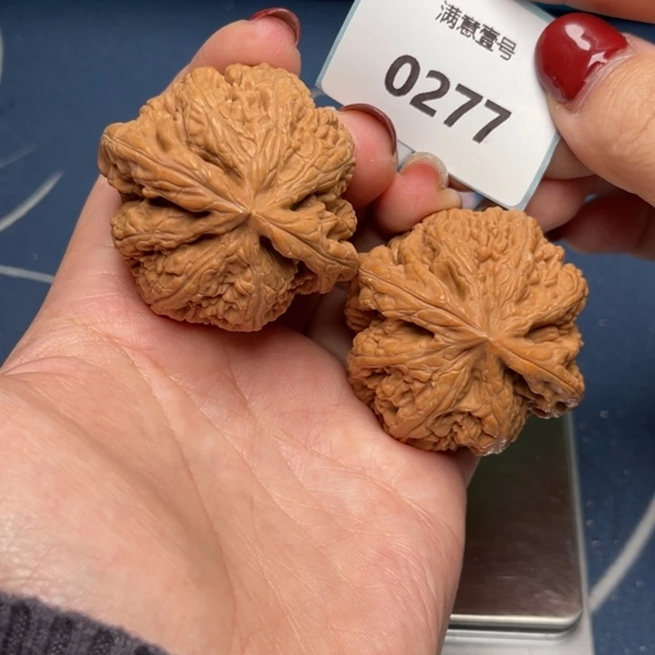 文玩核桃把件粗筋45