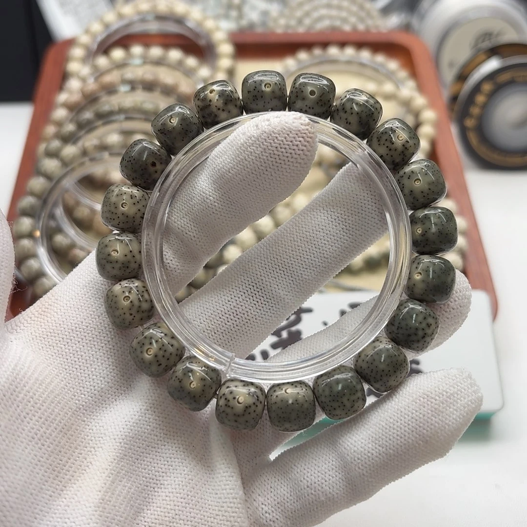 吊坠星月菩提106创世糯冰绿幽灵12