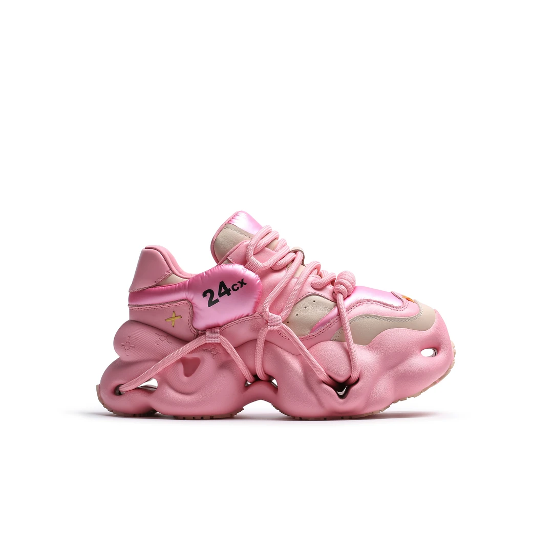 现货C1｜“珊瑚岛”真皮羊里垫老爹鞋女｜标准尺码｜8239-2