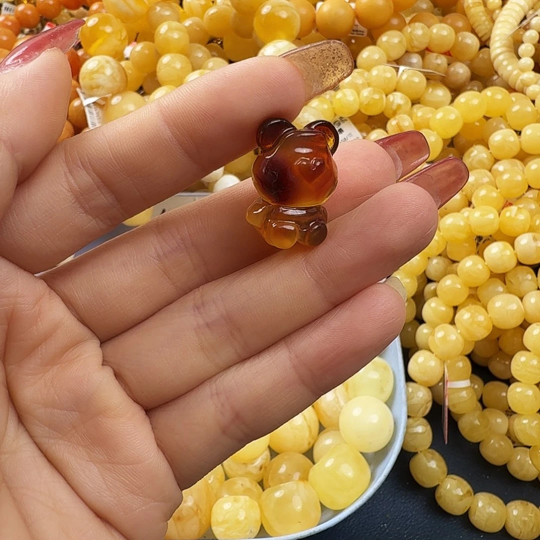 琥珀未镶嵌珠宝奇石