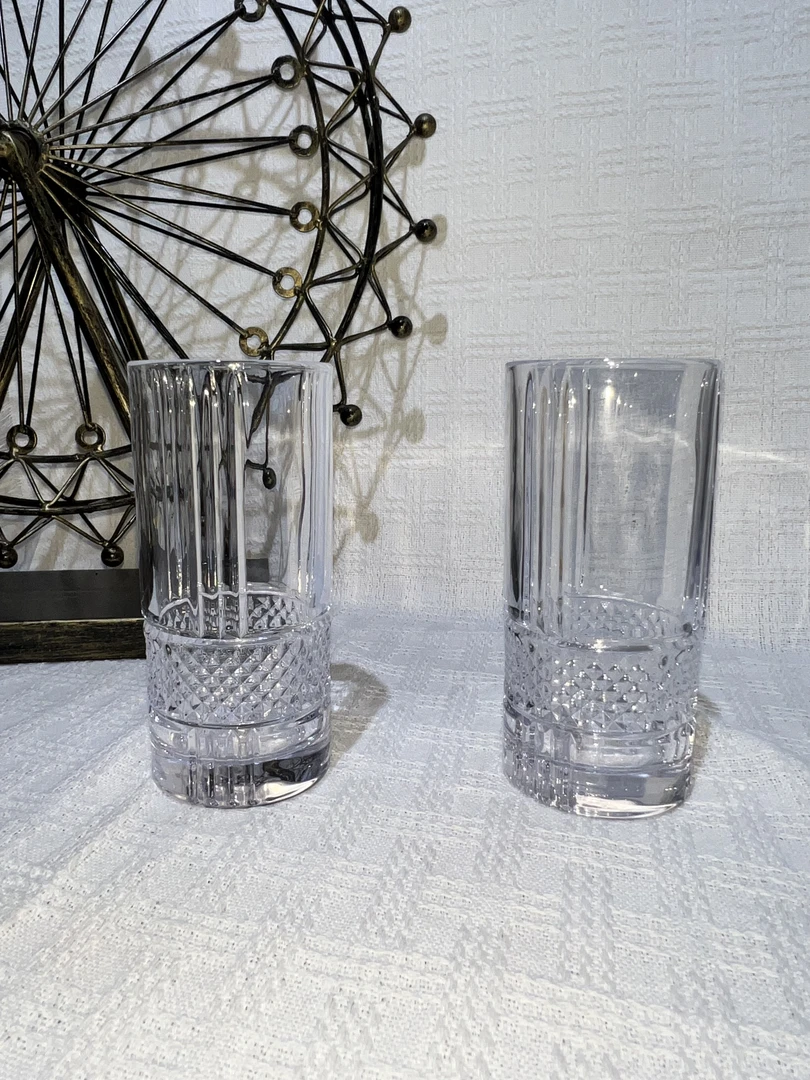 欧式威士忌酒杯洋酒杯家用玻璃杯喝水杯INS北欧古典高端啤酒杯