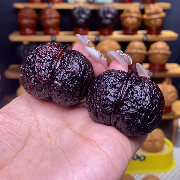 文玩核桃把件泰伦元宝41号