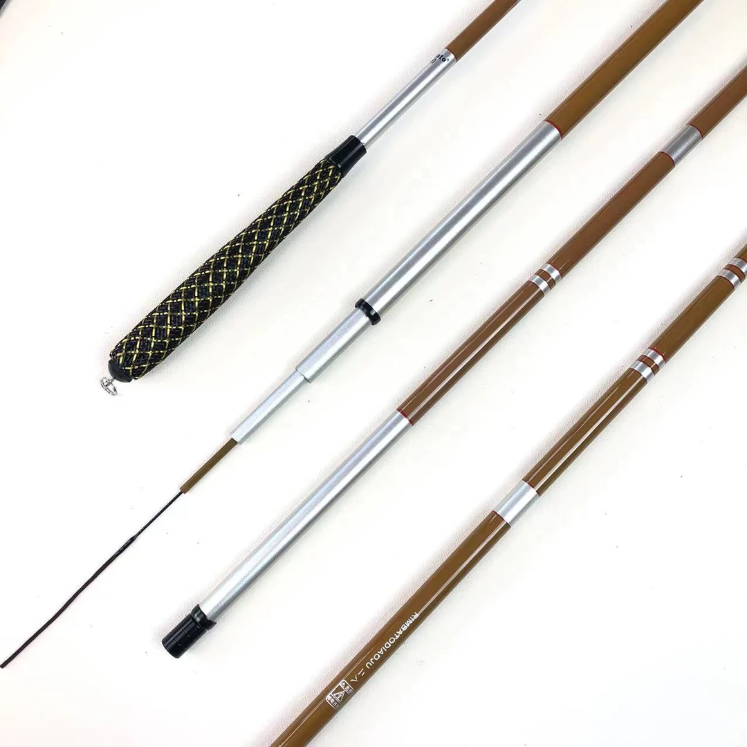 鲫鱼竿轻细设计装备28调台钓竿碳纤维手竿钓鱼竿专用全涂装