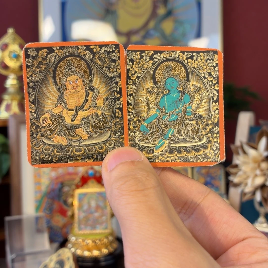 张***姐吊坠大师傅绿都加黄财