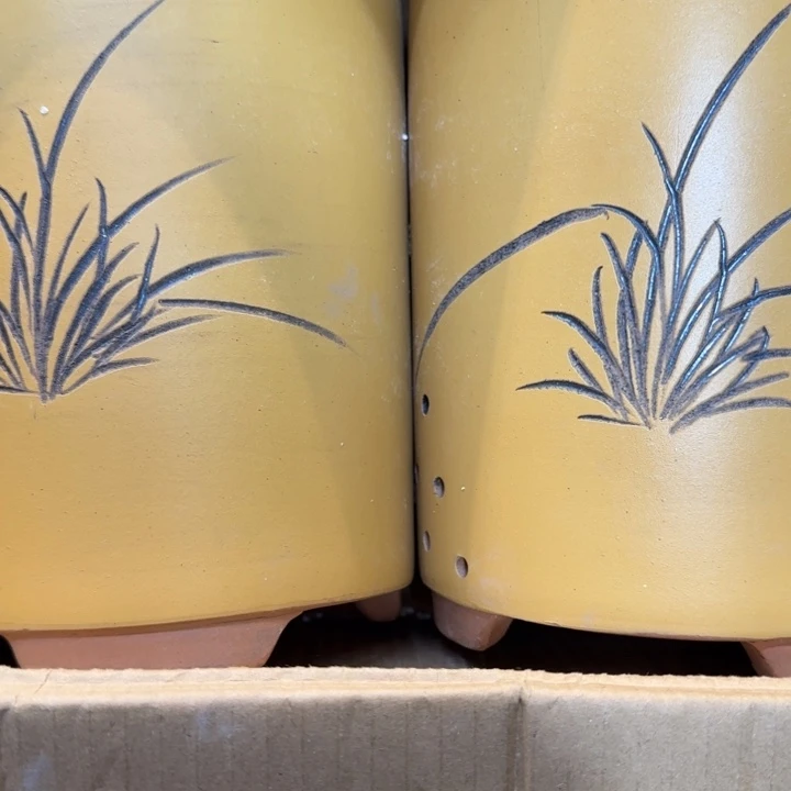 紫砂花盆口径14.17口径