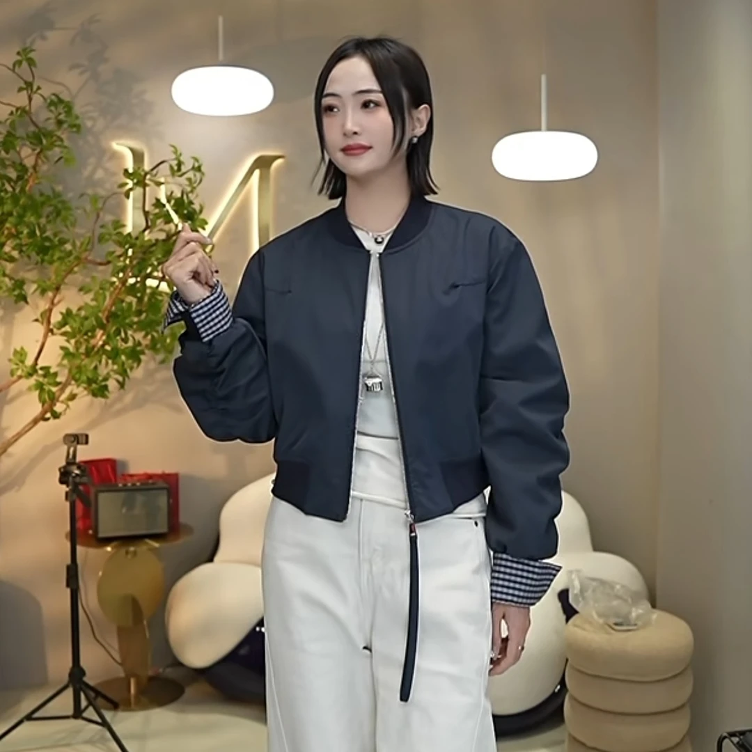 A9905刘梅家棒球服外套