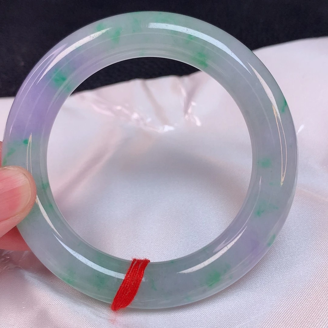 翡翠手镯未镶嵌秋*?56+分单1