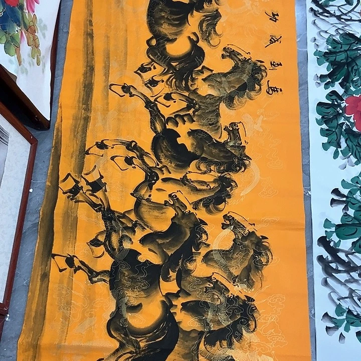 小周画廊的直播间