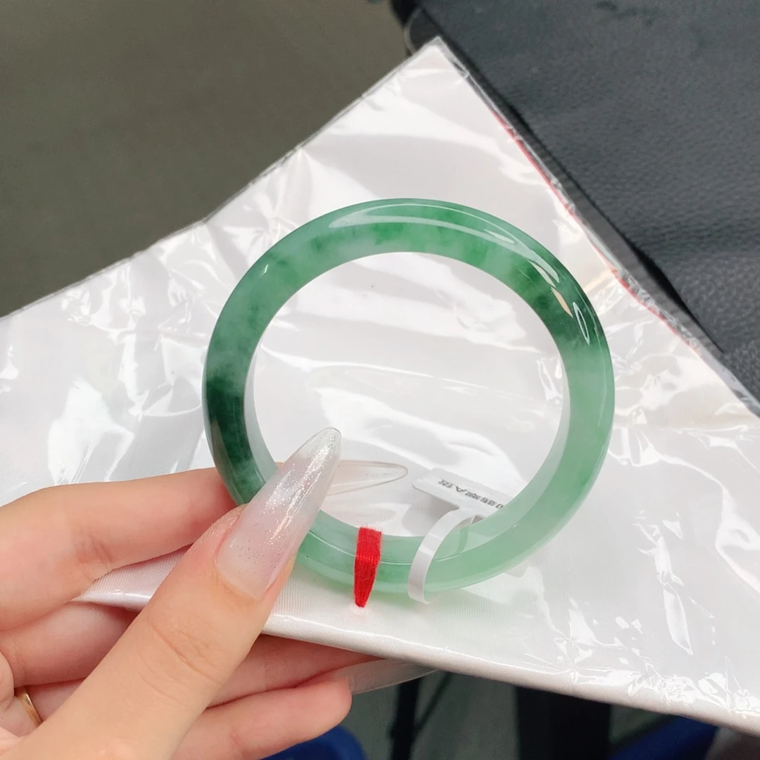 未镶嵌手镯翡翠正圈54