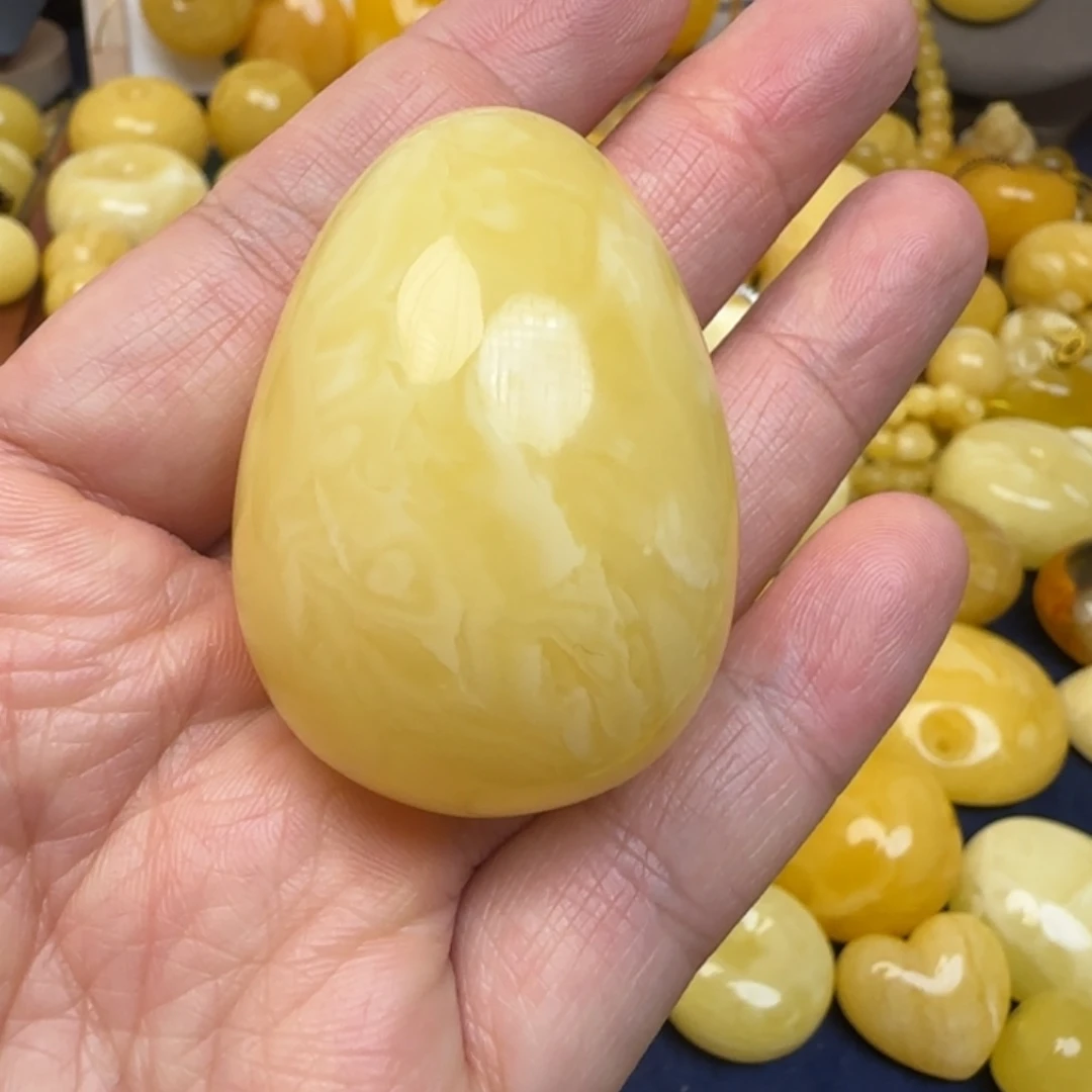 蜜蜡未镶嵌颈饰天然蜜蜡