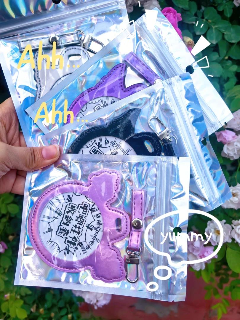 NM5.8cm【到手20】猫耳朵吧唧保护套学生文具