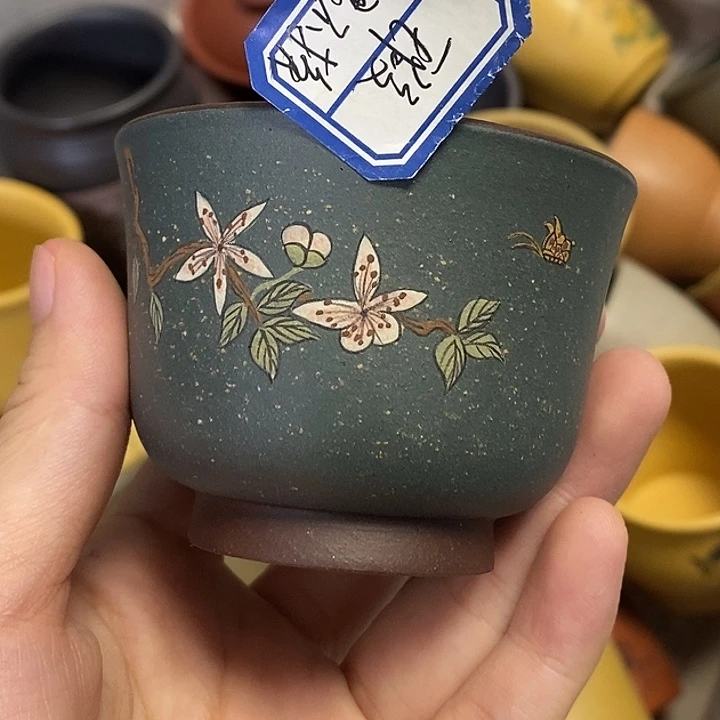 茶杯紫砂瑕疵不退不换，
