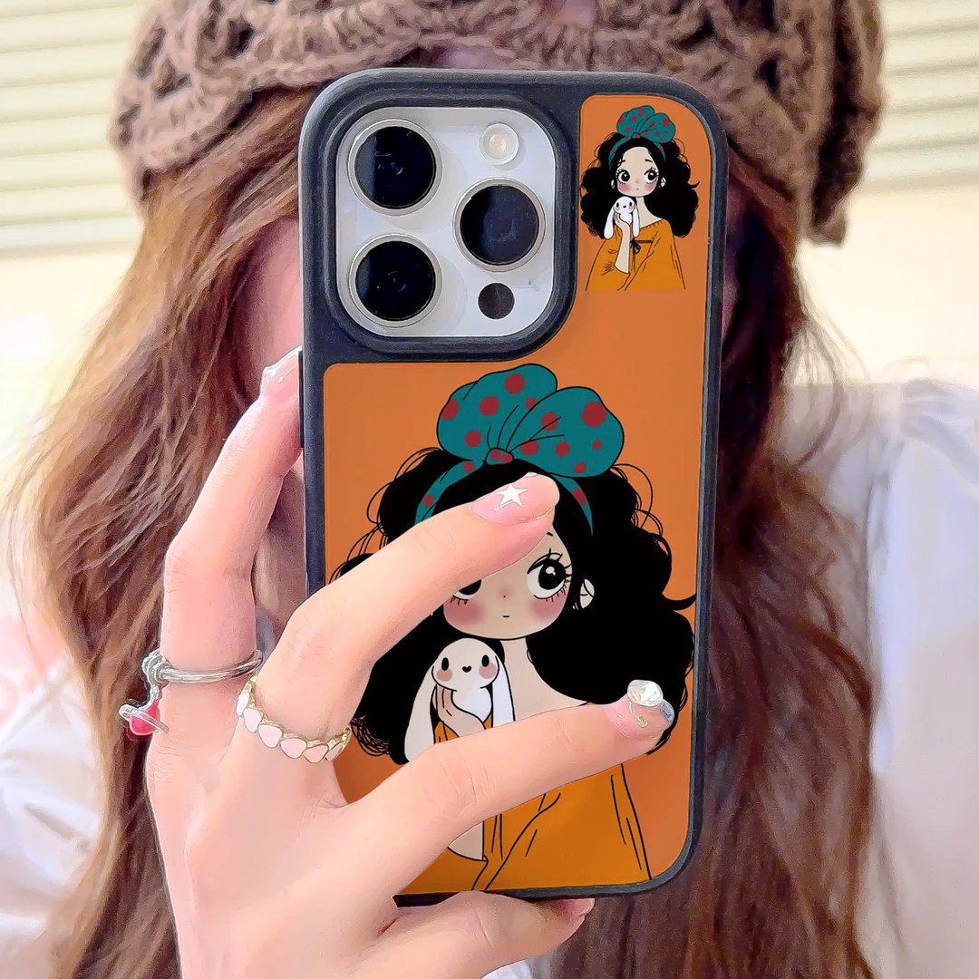 敌方女王适用苹果17promax手机壳iphone16新款13磁吸15可爱