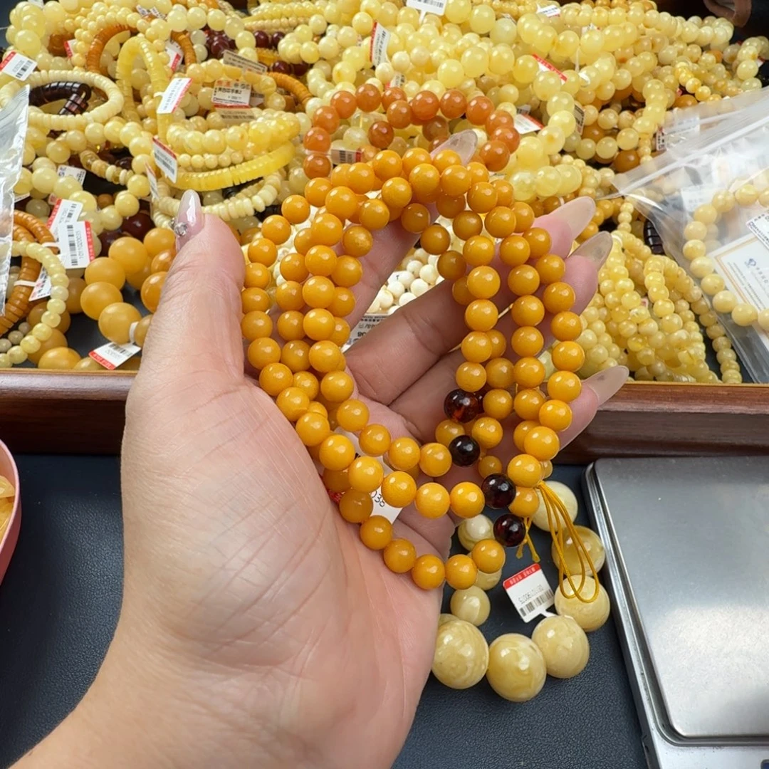 琥珀未镶嵌珠宝奇石