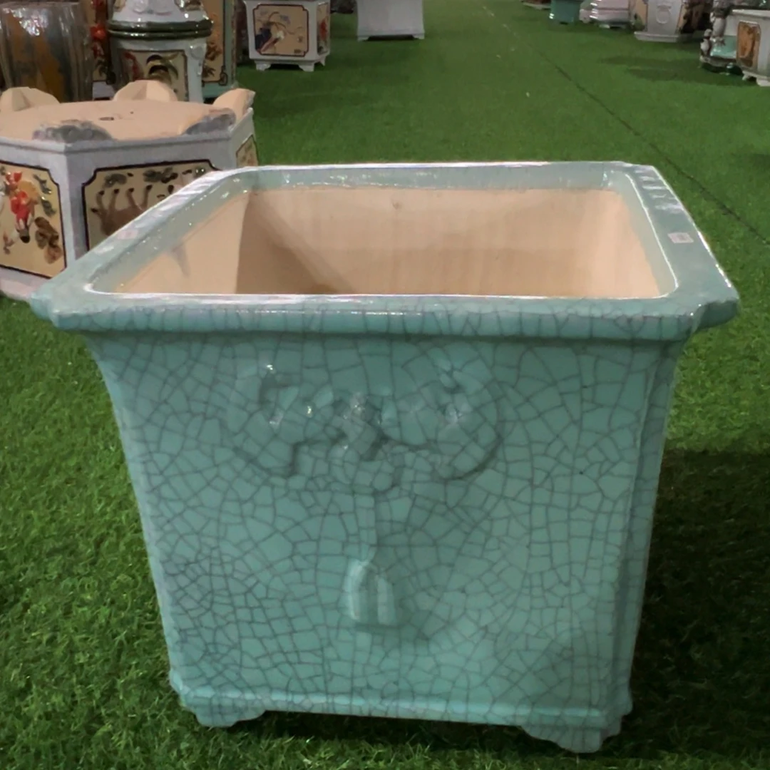 曌***团岭南石湾盆不退换