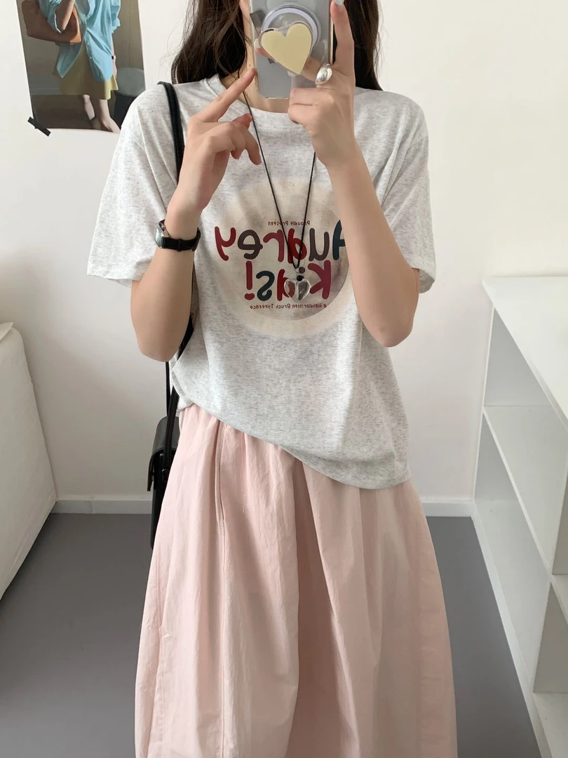 2025夏季新款微胖mm夏季遮肚子温婉大方衣服25867显瘦休闲