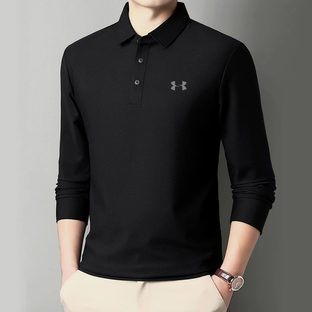 【实体撤柜-小玛】长袖翻领Polo衫 正标 D137