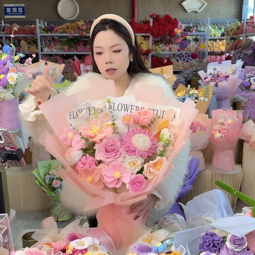 非遗手工花束，孤品清仓