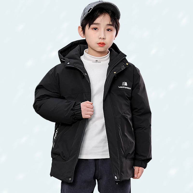男童加厚棉服冬款2025新款儿童防水棉袄爆款中大童保暖棉衣外套潮