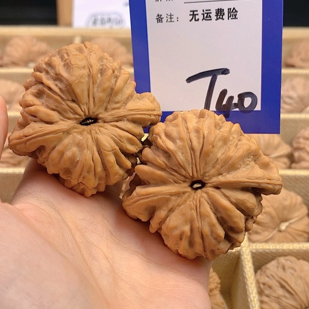 【闪购商品】把件文玩核桃流*风文玩核桃龙鼎40