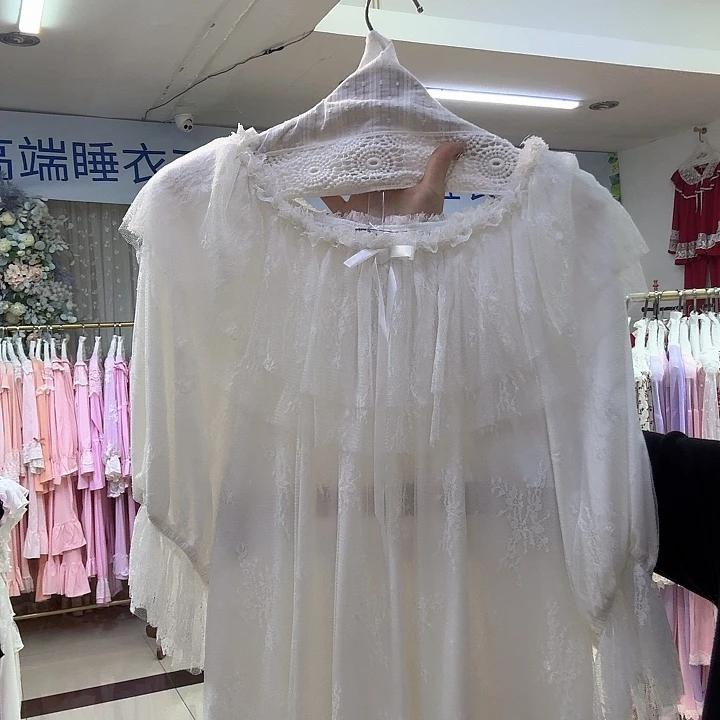 三醋酯纤维宫廷款两件套