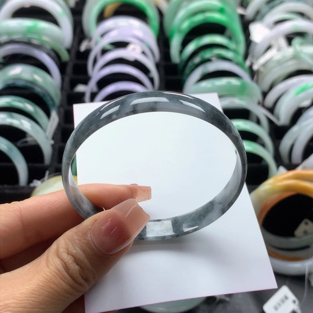 翡翠手镯未镶嵌公主57