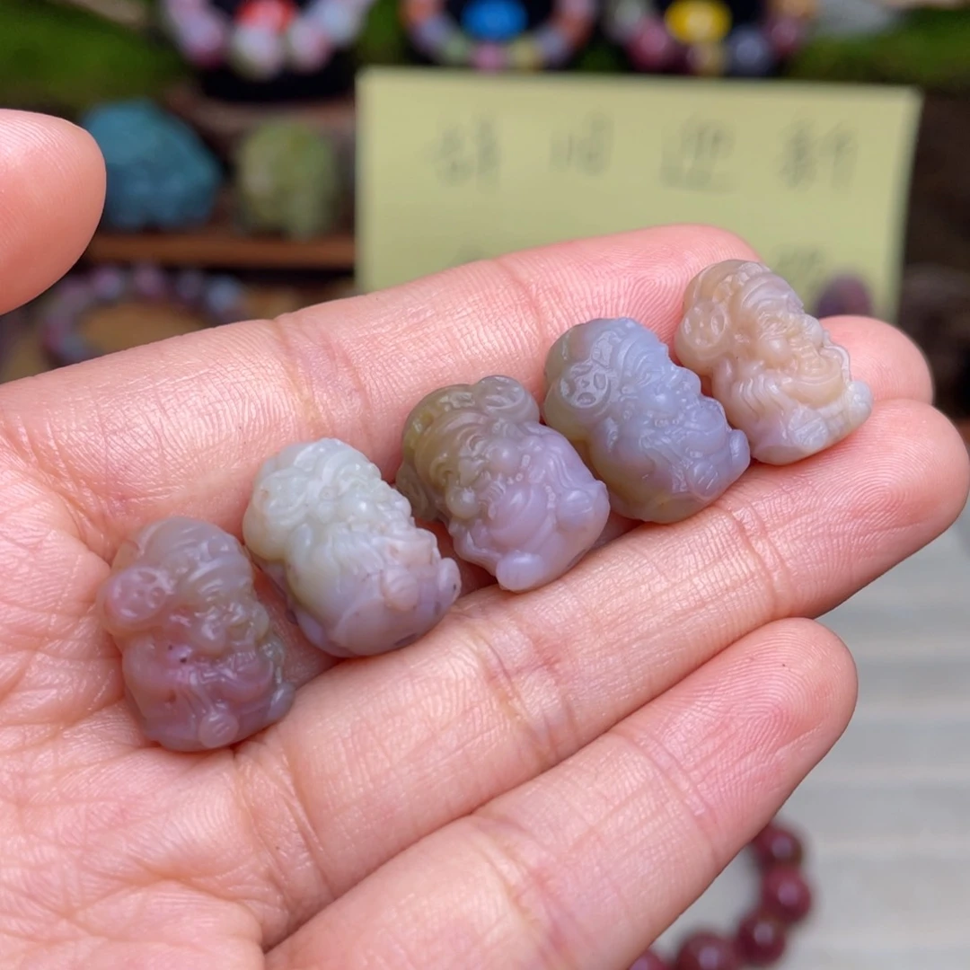 玛瑙/玉髓珠宝半成品未镶嵌盐源玛瑙