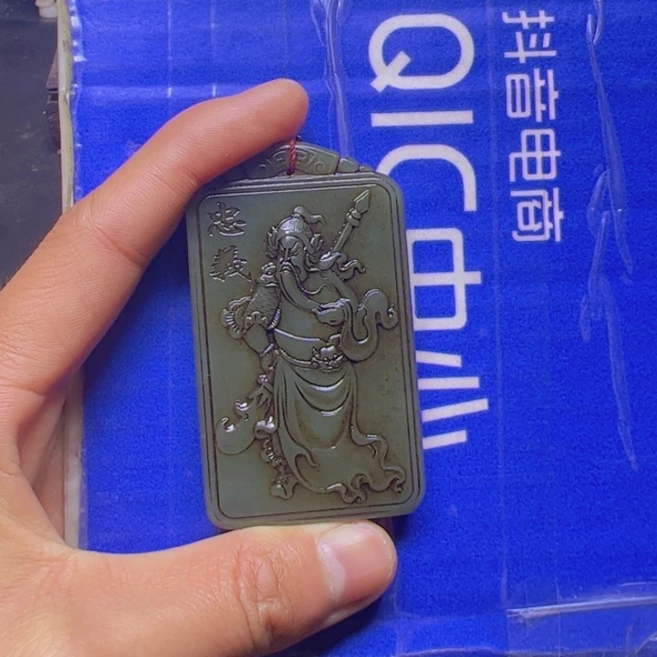 和田玉挂件未镶嵌猎*哥