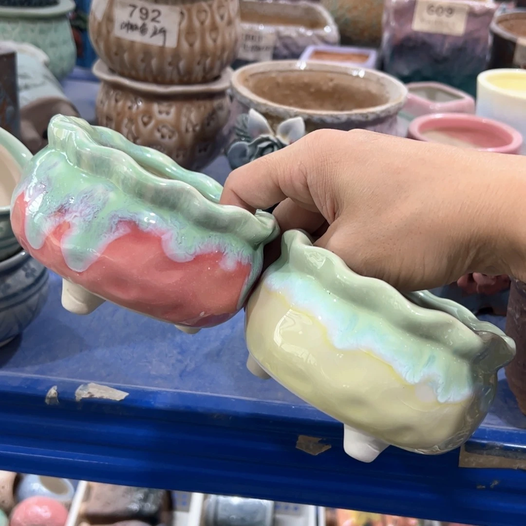 陶瓷多肉小花盆@@