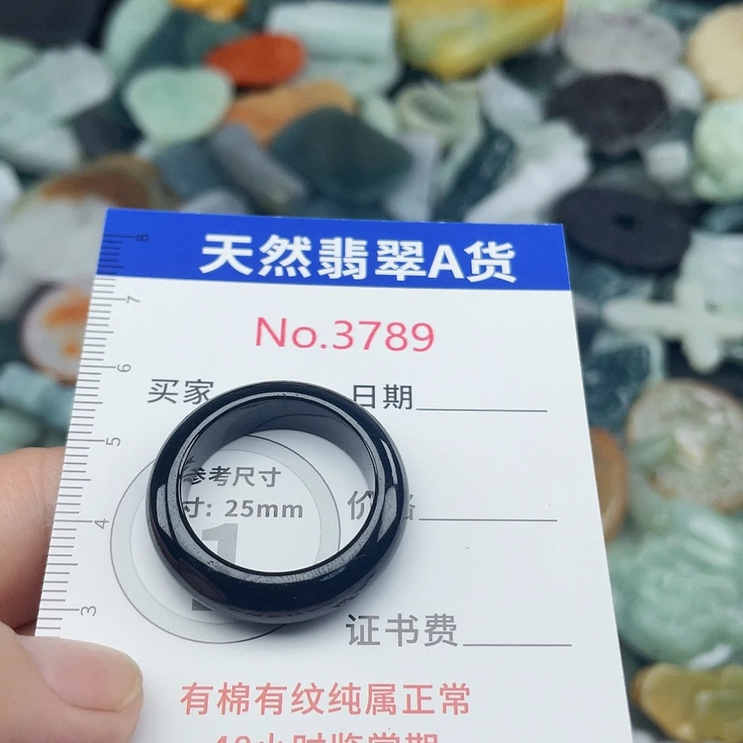 翡翠未镶嵌挂件3789