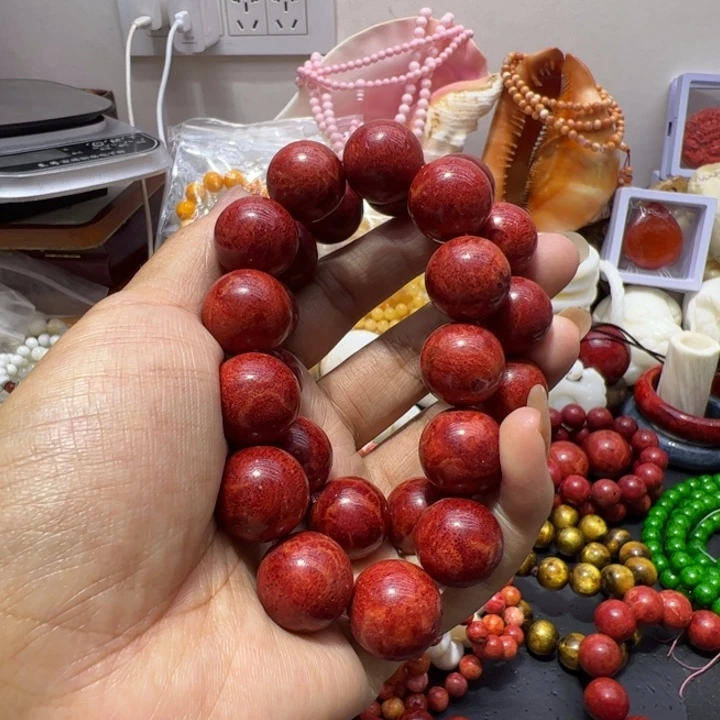 大理石磁石1.7红扇子