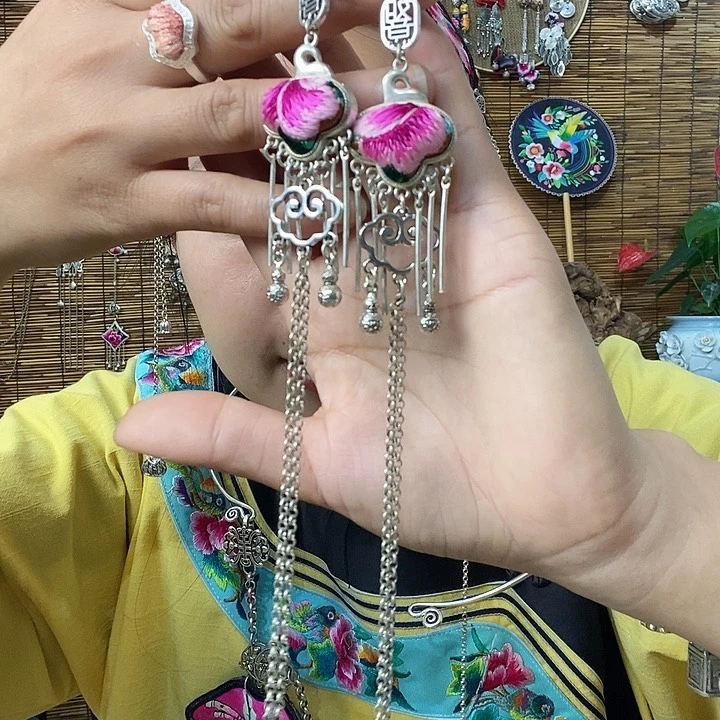 三醋酯纤维耳环耳钉